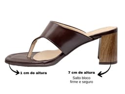 Tamanco Modare - 7231100 - Cacau