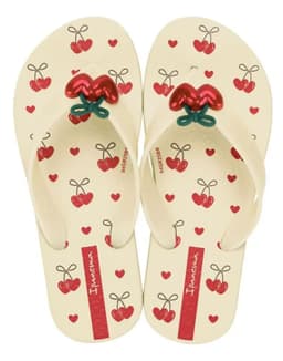 Chinelo Infantil Ipanema Belle Ii - 27395 - Bege/Bege/Vermelho
