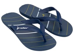 Chinelo Masculino Rider Feel - 12303 - Azul/Azul/Amarelo