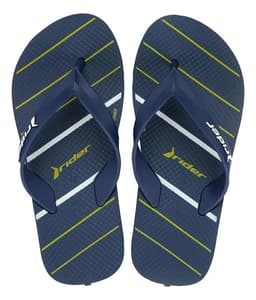 Chinelo Infantil Rider Feel - 12372 - Azul/Azul/Amarelo