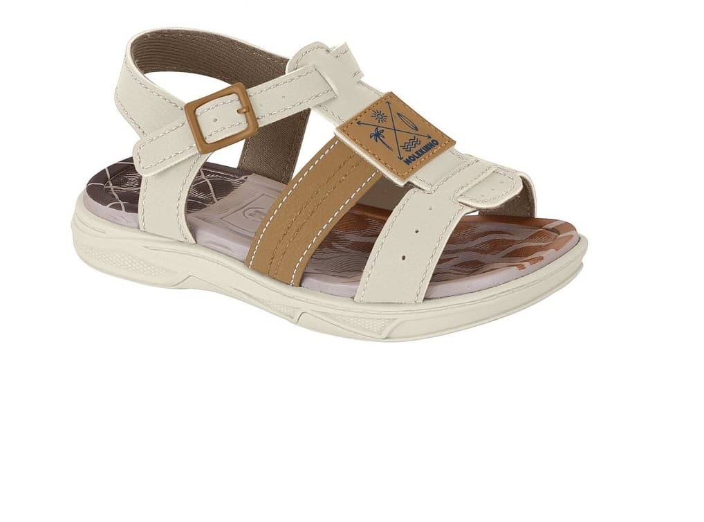 Off-white/Caramelo